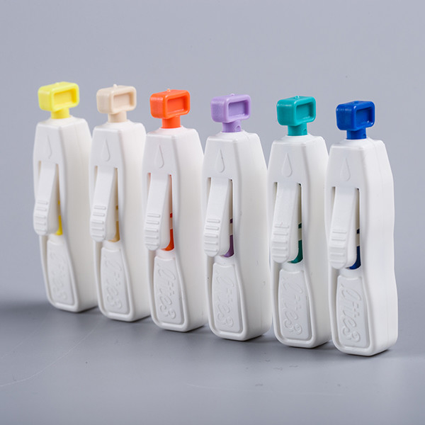 Lancing Comfort Sterile Safety Blood Lancet Diabetes Blood Pricker With Skin Sensitization Rib