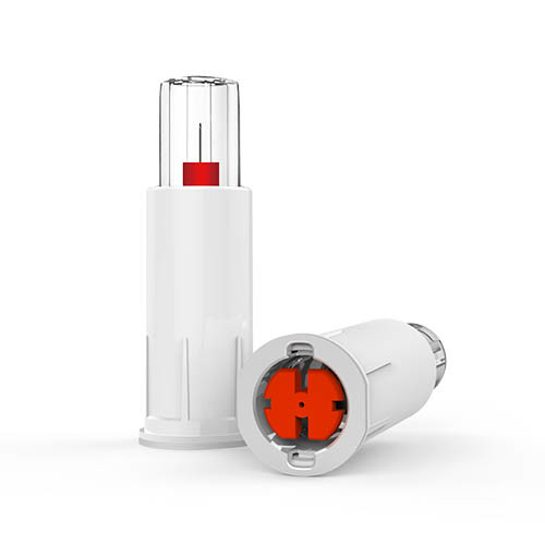 Protection Shell Pen Injector 30 Gauge Sterile Safety Pen Needle For Insulin Injection Dual Automatic ...